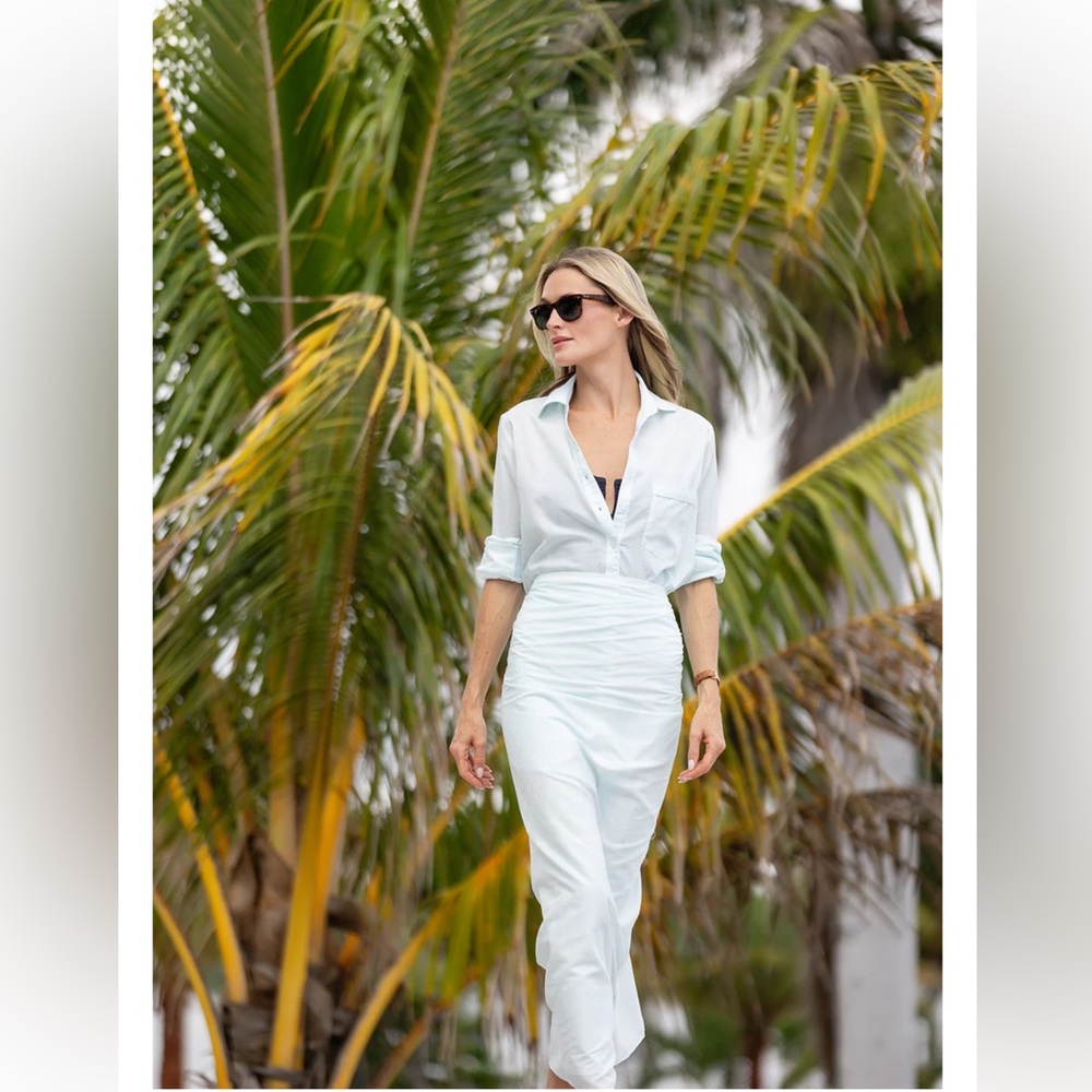 Julia Amory Husband Shirt and Pareo NWT